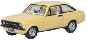 Oxford Diecast 76ESC005 Ford Escort Mk2 Sahara Beige  - 1:76 Scale