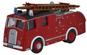 Oxford Diecast 76F8003 Dennis F8 - Glasgow Fire Brigade  - 1:76 Scale
