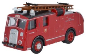 Oxford Diecast 76F8004 Dennis F8 - Essex Fire Brigade  - 1:76 Scale