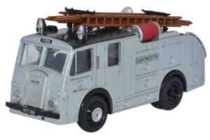 Oxford Diecast 76F8005 Dennis F8 - Devon Fire Brigade  - 1:76 Scale