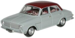 Oxford Diecast 76FB001 Vauxhall FB Victor Venetian Gull Grey/Red  - 1:76 Scale