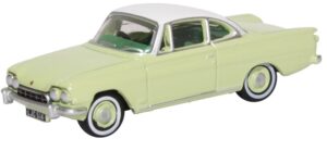 Oxford Diecast 76FCC001 Ford Consul Capri Lime Green/Ermine White  - 1:76 Scale