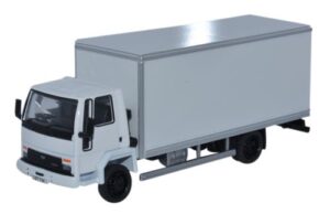 Oxford Diecast 76FCG002 Ford Cargo Box Van - White  - 1:76 Scale