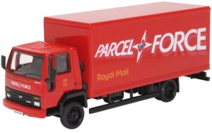 Oxford Diecast 76FCG005 Ford Cargo Box Van Parcelforce  - 1:76 Scale