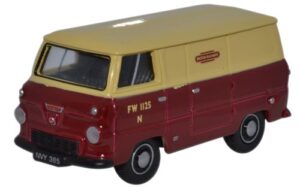 Oxford Diecast 76FDE001 Ford 400E Van - British Rail  - 1:76 Scale