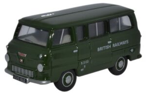 Oxford Diecast 76FDE002 Ford 400E Minibus - British Railways  - 1:76 Scale