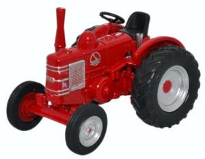Oxford Diecast 76FMT003 Field Marshall Tractor - Red  - 1:76 Scale