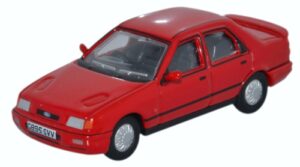 Oxford Diecast 76FS003 Ford Sierra Sapphire - Radiant Red  - 1:76 Scale