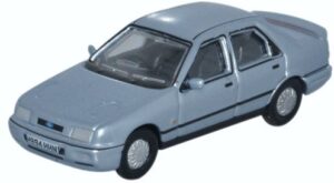 Oxford Diecast 76FS004 Ford Sierra Sapphire Moonstone Blue  - 1:76 Scale