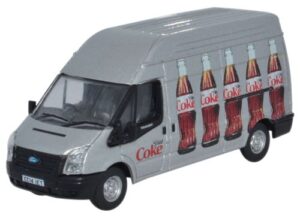 Oxford Diecast 76FT018CC Ford Transit LWB High Roof - Diet Coke (Bo  - 1:76 Scale