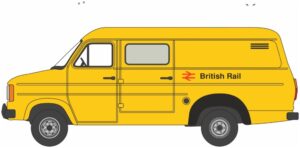 Oxford Diecast 76FT2002 Ford Transit Mk2 British Rail  - 1:76 Scale