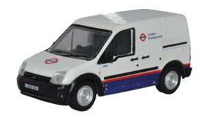 Oxford Diecast 76FTC011 Ford Transit Connect London Underground  - 1:76 Scale