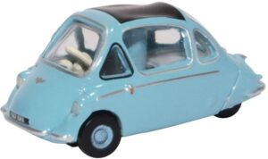 Oxford Diecast 76HE001 Heinkel Trojan Roman Blue  - 1:76 Scale
