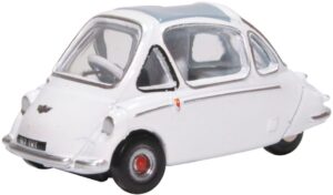 Oxford Diecast 76HE004 Heinkel Trojan Polar White  - 1:76 Scale
