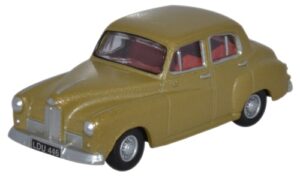 Oxford Diecast 76HH004 Humber Hawk MkIV - Golden Sand  - 1:76 Scale