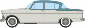Oxford Diecast 76HS001 Humber Sceptre Mk1 Moonstone/Quartz Blue Metallic - 1:76 Scale