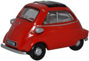 Oxford Diecast 76IS001 BMW Isetta Signal Red  - 1:76 Scale