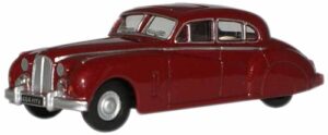 Oxford Diecast 76JAG7004 Jaguar Mk7M Met Claret (Queen Mother)  - 1:76 Scale