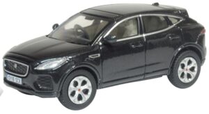 Oxford Diecast 76JEP003 Jaguar E Pace Santorini Black  - 1:76 Scale