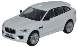 Oxford Diecast 76JFP002 Jaguar F-PACE - Polaris White  - 1:76 Scale