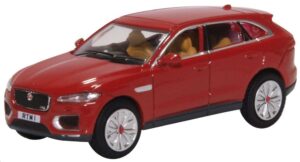 Oxford Diecast 76JFP003 Jaguar F Pace Italian Racing Red  - 1:76 Scale