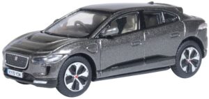 Oxford Diecast 76JIP003 Jaguar I Pace Corris Grey  - 1:76 Scale