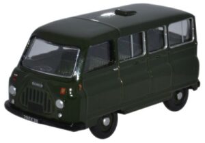 Oxford Diecast 76JM022 Morris J2 Minibus British Army HQEC  - 1:76 Scale