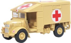 Oxford Diecast 76K2001 Austin K2 Ambulance RASC Katy Western Desert - 1:76 Scale