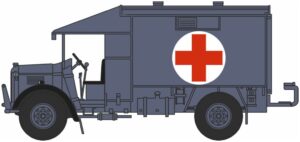 Oxford Diecast 76K2004 Austin K2 Ambulance 1951 RAF Transport Command - 1:76 Scale