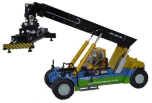Oxford Diecast 76KRS002 Konecranes Reach Stacker - W H Malcolm  - 1:76 Scale