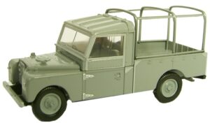 Oxford Diecast 76LAN1109001 Land Rover S1 109" - Grey  - 1:76 Scale