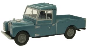 Oxford Diecast 76LAN1109002 Land Rover Series I 109" Open - Blue  - 1:76 Scale