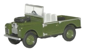 Oxford Diecast 76LAN188003 Land Rover S1 88" Open - Bronze Green  - 1:76 Scale