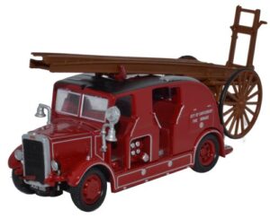 Oxford Diecast 76LC002 Leyland Cub FK7 - City of Canterbury Fire  - 1:76 Scale