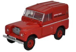 Oxford Diecast 76LR2AS001 Land Rover S2A SWB HT  Royal Mail (PO Reco  - 1:76 Scale