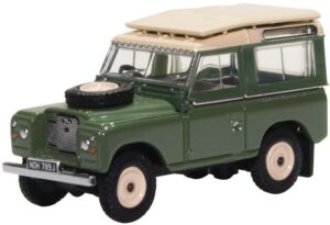 Oxford Diecast 76LR2AS003 Land Rover Series IIa Station Wagon Pastel  - 1:76 Scale