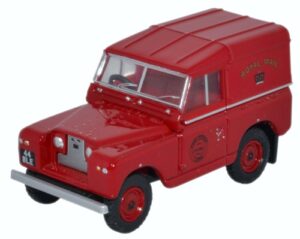 Oxford Diecast 76LR2S001 Land Rover S2 SWB Hard Back Royal Mail  - 1:76 Scale