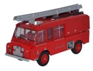 Oxford Diecast 76LRC004 Land Rover FT6 Carmichael Army Fire Servic  - 1:76 Scale