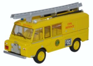Oxford Diecast 76LRC006 Land Rover FT6 Civil Defence  - 1:76 Scale