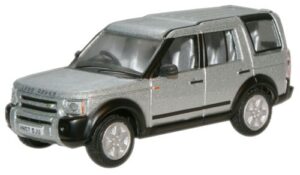 Oxford Diecast 76LRD002 Land Rover Discovery - Zermatt Silver  - 1:76 Scale