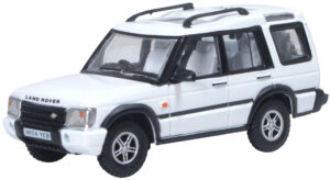 Oxford Diecast 76LRD2004 Land Rover Discovery 2 Chawton White  - 1:76 Scale