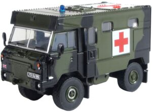 Oxford Diecast 76LRFCA004 Land Rover FC Ambulance BAOR (British Army of the Rhine) 1990 - 1:76 Scale