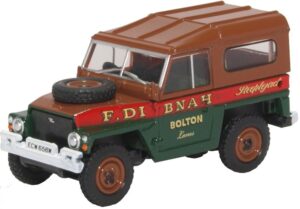 Oxford Diecast 76LRL006 Land Rover Lightweight Hardtop Fred Dibnah  - 1:76 Scale