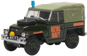 Oxford Diecast 76LRL009 Royal Navy Land Rover Lightweight  - 1:76 Scale