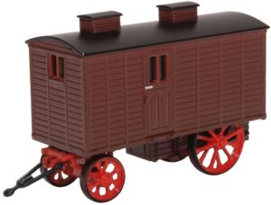Oxford Diecast 76LW001 Living Wagon Maroon/Red  - 1:76 Scale