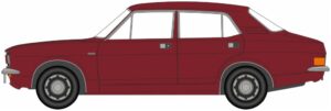 Oxford Diecast 76MAR007 Morris Marina Damask Red  - 1:76 Scale