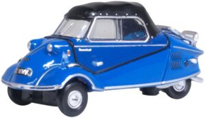 Oxford Diecast 76MBC006 Messerschmitt KR200 Bubble Car Royal Blue  - 1:76 Scale