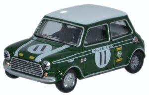 Oxford Diecast 76MCS002 Mini Cooper S MkII John Rhodes 1968 Brands  - 1:76 Scale