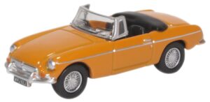 Oxford Diecast 76MGB009 MGB Roadster Bronze Yellow  - 1:76 Scale