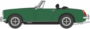 Oxford Diecast 76MGM003 MG Midget MkIII British Racing Green  - 1:76 Scale